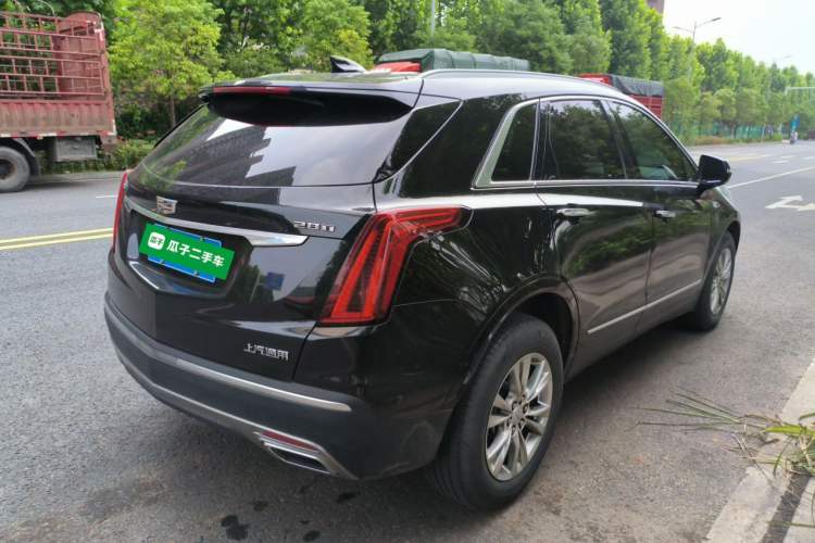 Used Cadillac XT5 2021 2.0T Two-Wheel Drive Luxury Version Rear Right 45 Deg