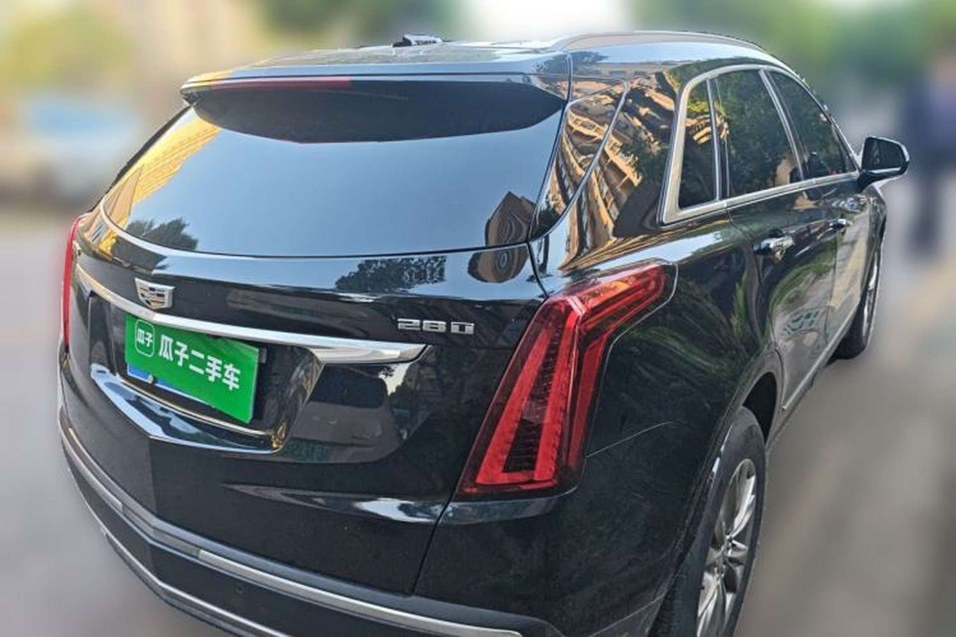 Used Cadillac XT5 2021 28T Luxury Model Rear Right 45 Deg
