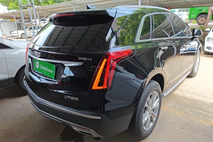 Used Cadillac XT5 2021 2.0T Two-Wheel Drive Luxury Version Rear Right 45 Deg