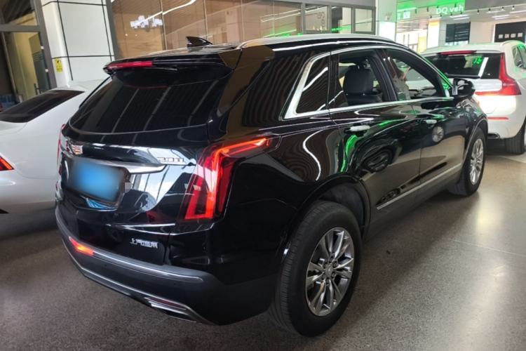 Used Cadillac XT5 2021 2.0T Four-Wheel Drive Luxury Version Rear Right 45 Deg