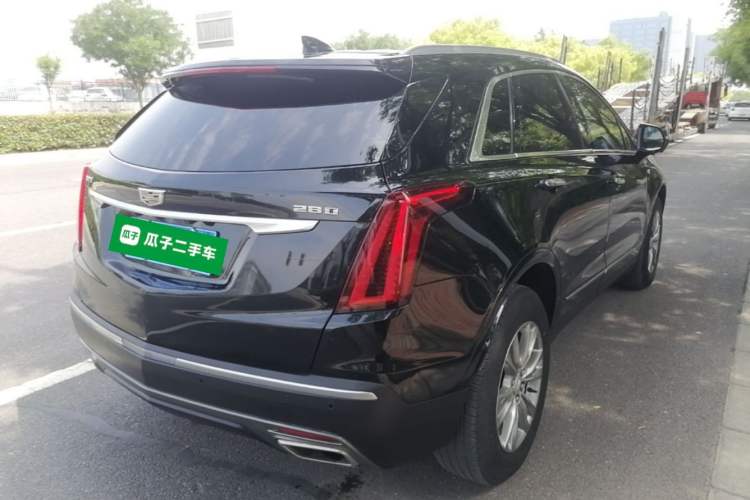 Used Cadillac XT5 2021 28T Luxury Model Rear Right 45 Deg