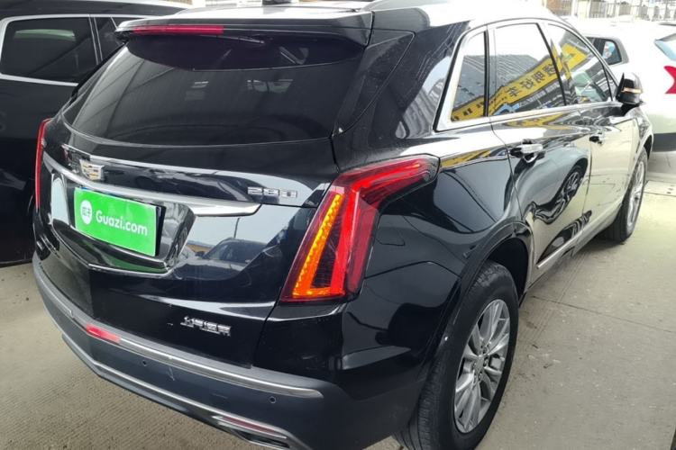 Used Cadillac XT5 2021 28T Four-Wheel Drive Luxury Version Rear Right 45 Deg