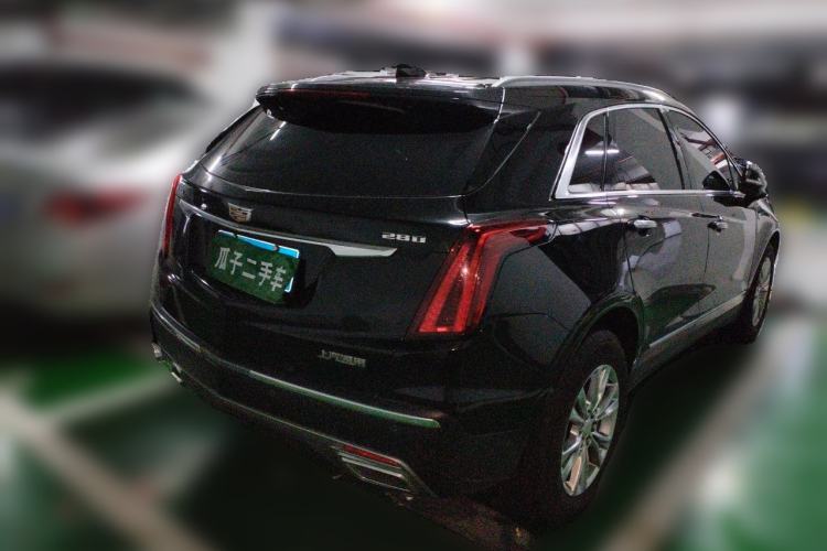 Used Cadillac XT5 2021 2.0T Two-Wheel Drive Luxury Version Rear Right 45 Deg