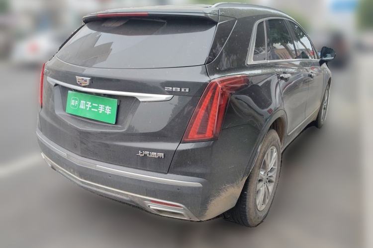 Used Cadillac XT5 2021 28T Luxury Model Rear Right 45 Deg