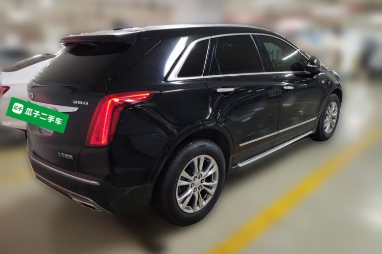 Used Cadillac XT5 2021 2.0T Four-Wheel Drive Luxury Version Rear Right 45 Deg