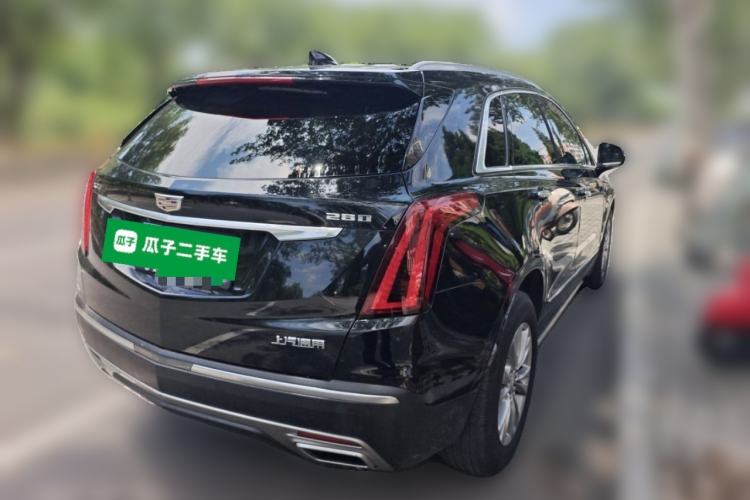 Used Cadillac XT5 2021 2.0T Two-Wheel Drive Luxury Version Rear Right 45 Deg