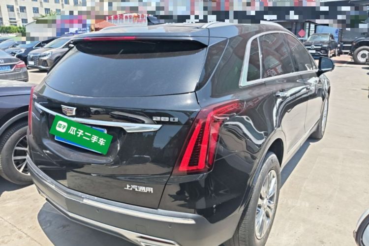 Used Cadillac XT5 2021 2.0T Two-Wheel Drive Luxury Version Rear Right 45 Deg