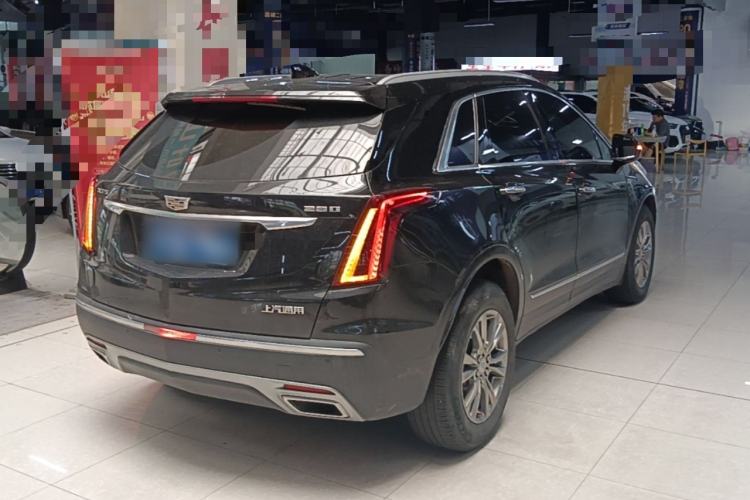Used Cadillac XT5 2021 2.0T Two-Wheel Drive Luxury Version Rear Right 45 Deg