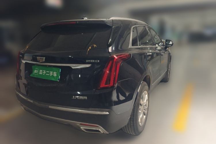 Used Cadillac XT5 2021 2.0T Two-Wheel Drive Luxury Version Rear Right 45 Deg