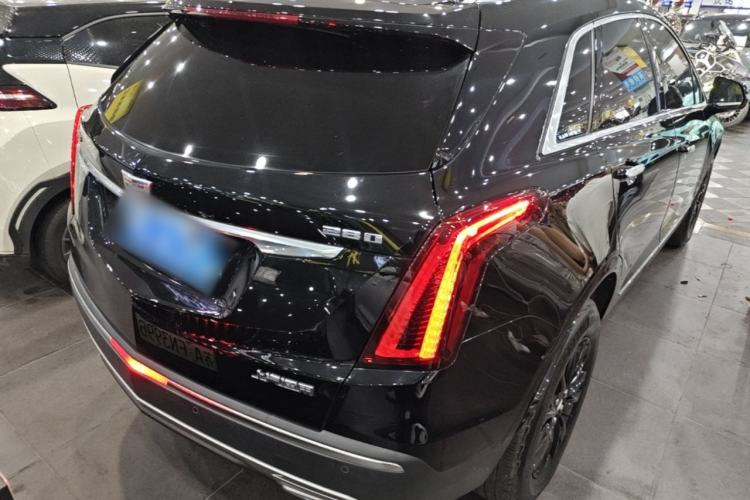 Used Cadillac XT5 2021 2.0T Two-Wheel Drive Luxury Version Rear Right 45 Deg