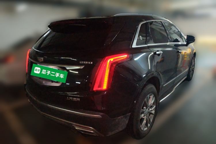 Used Cadillac XT5 2021 2.0T Two-Wheel Drive Luxury Version Rear Right 45 Deg
