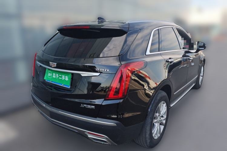 Used Cadillac XT5 2021 2.0T Two-Wheel Drive Luxury Version Rear Right 45 Deg