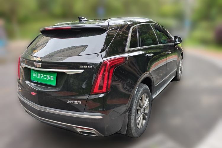 Used Cadillac XT5 2021 2.0T Two-Wheel Drive Luxury Version Rear Right 45 Deg