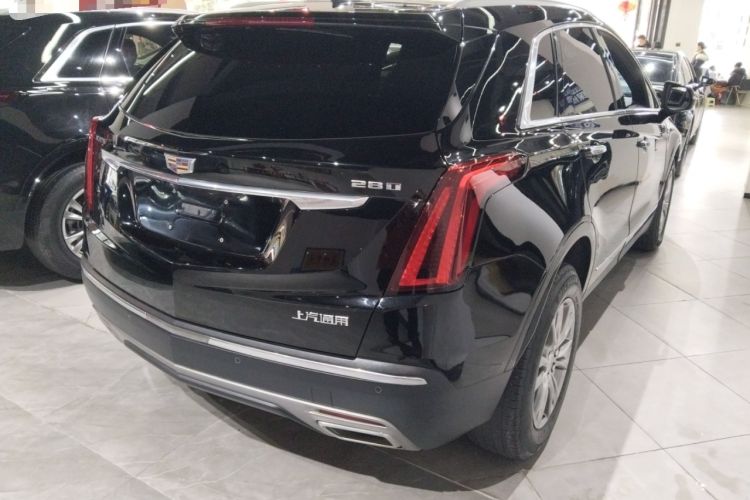 Used Cadillac XT5 2021 2.0T Two-Wheel Drive Luxury Version Rear Right 45 Deg