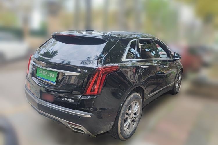 Used Cadillac XT5 2021 2.0T Two-Wheel Drive Luxury Version Rear Right 45 Deg