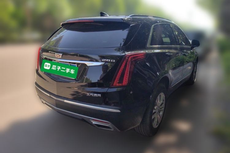 Used Cadillac XT5 2021 2.0T Two-Wheel Drive Luxury Version Rear Right 45 Deg