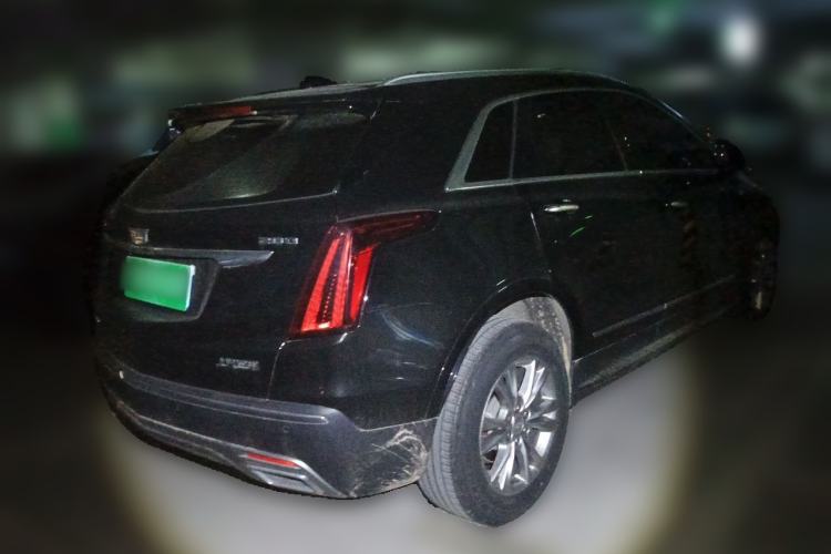 Used Cadillac XT5 2021 28T Four-Wheel Drive Luxury Version Rear Right 45 Deg