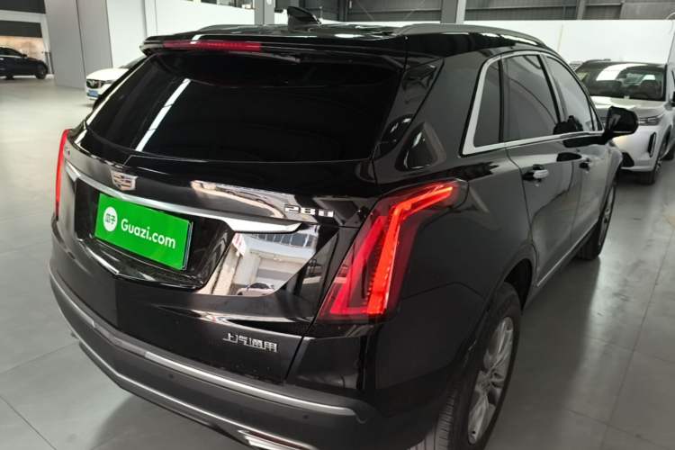 Used Cadillac XT5 2021 2.0T Two-Wheel Drive Luxury Version Rear Right 45 Deg