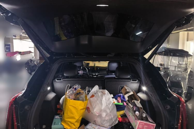 Used Cadillac XT5 2021 2.0T Two-Wheel Drive Luxury Version Trunk