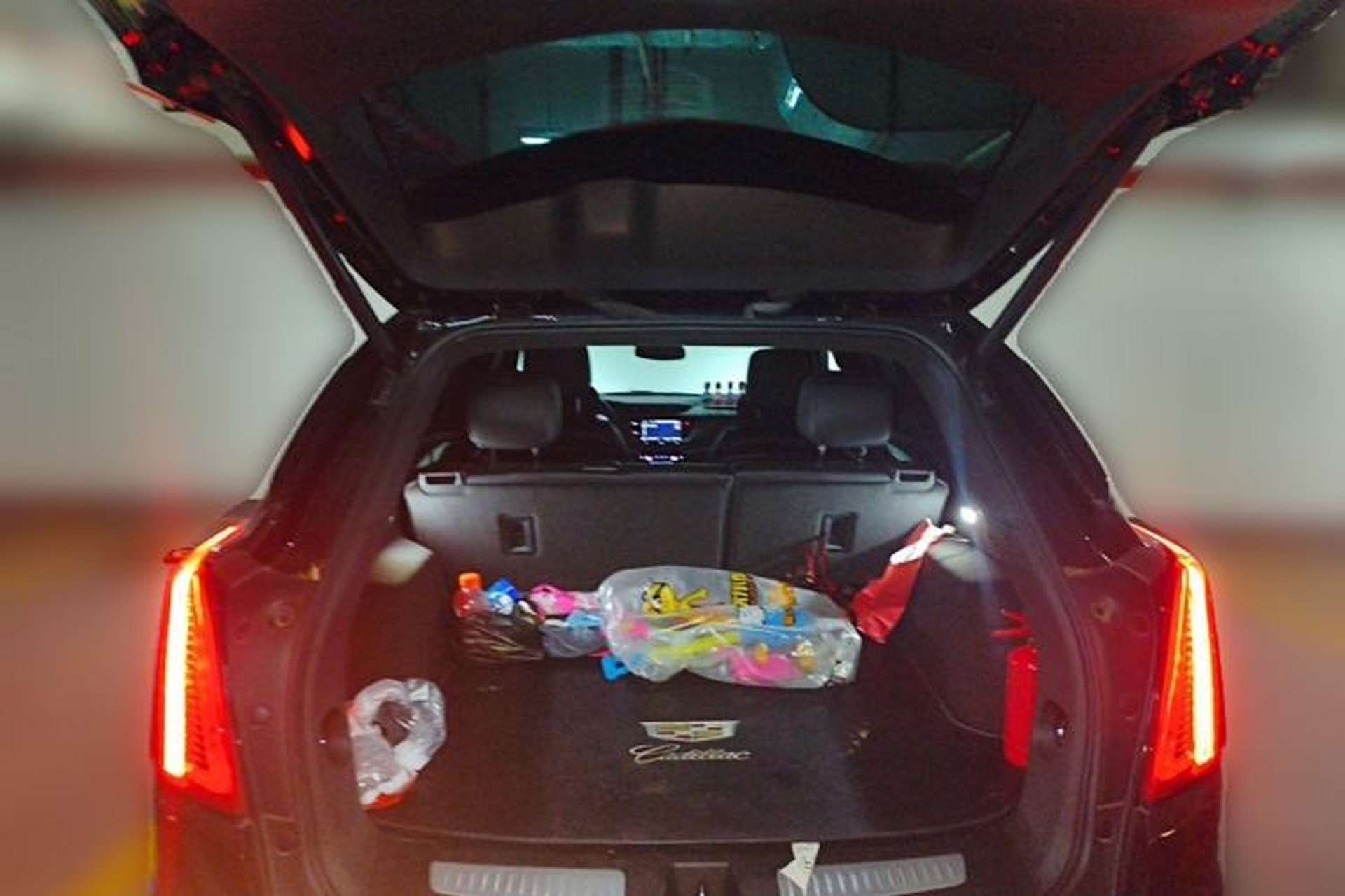 Used Cadillac XT5 2021 2.0T Four-Wheel Drive Luxury Version Trunk
