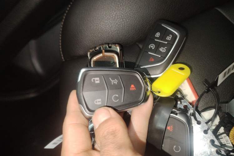 Used Cadillac XT5 2021 28T Four-Wheel Drive Luxury Version Vehicle Key