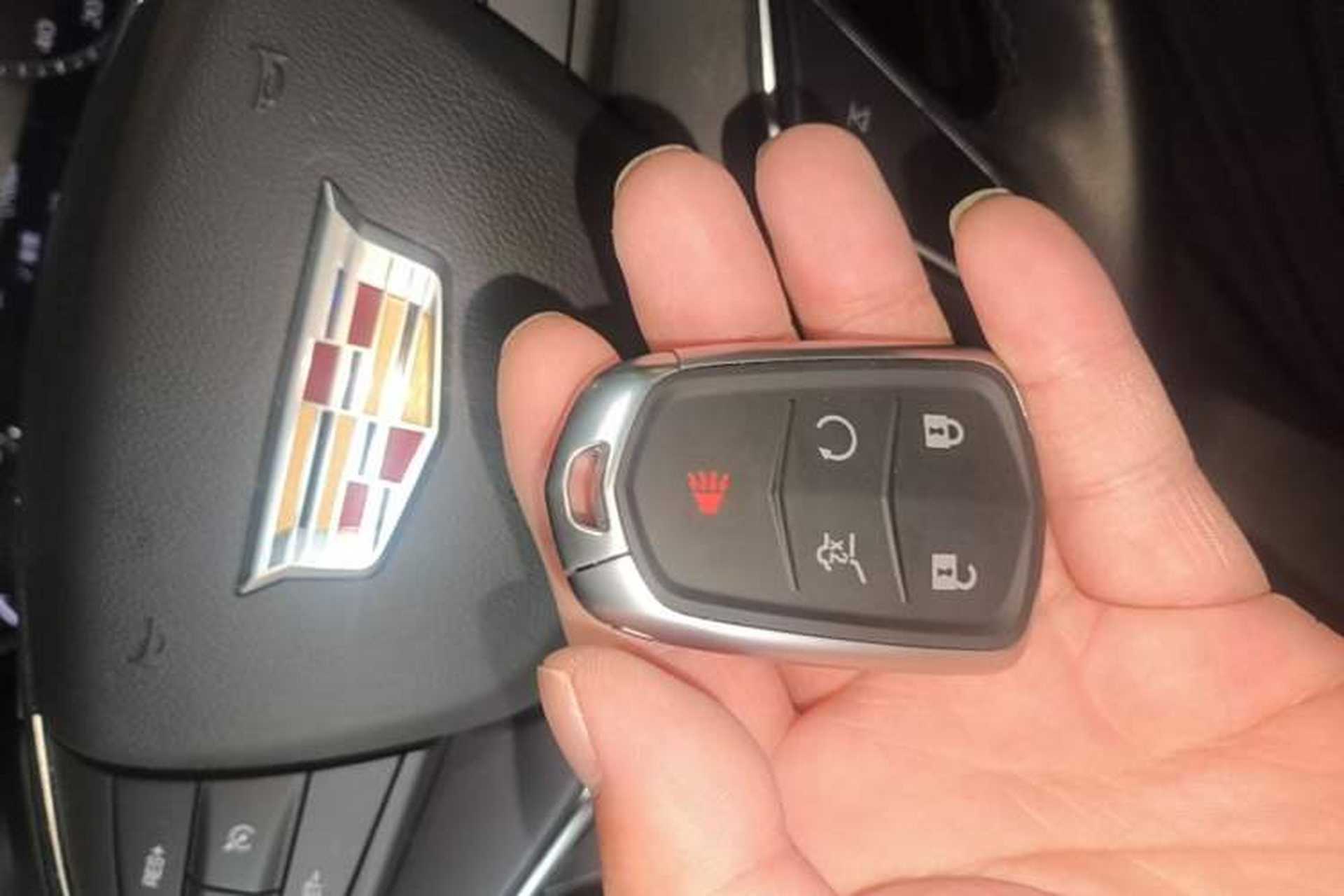 Used Cadillac XT5 2021 2.0T Four-Wheel Drive Luxury Version Vehicle Key