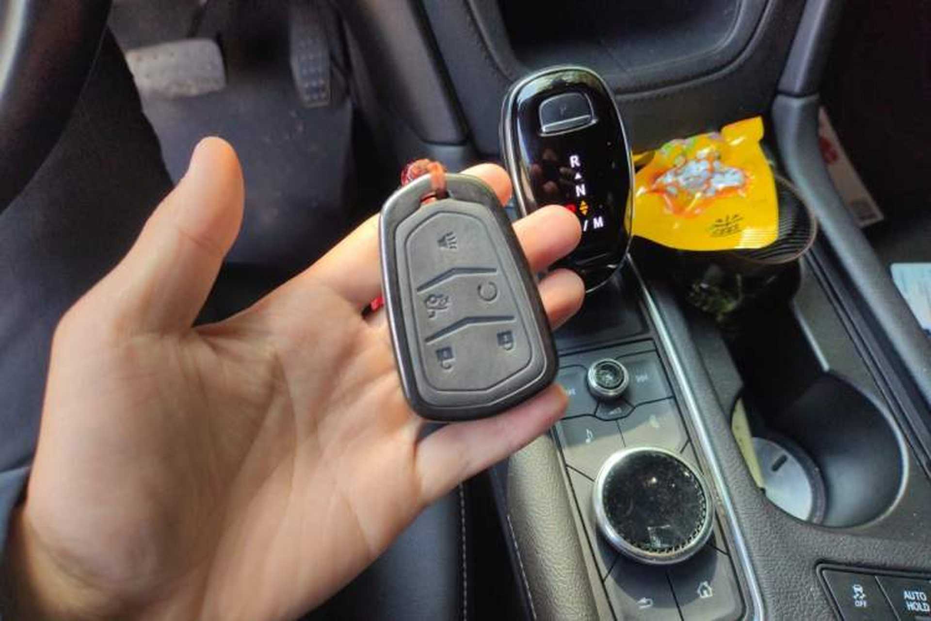 Used Cadillac XT5 2021 2.0T Two-Wheel Drive Luxury Version Vehicle Key