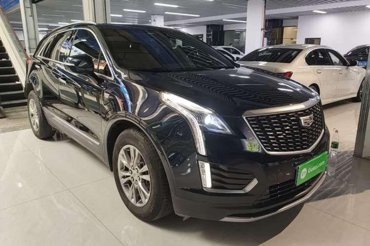 Used Cadillac XT5 2021 28T Four-Wheel Drive Luxury Version Front Right 45 Deg