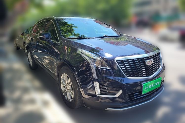 Used Cadillac XT5 2021 28T Four-Wheel Drive Luxury Version Front Right 45 Deg