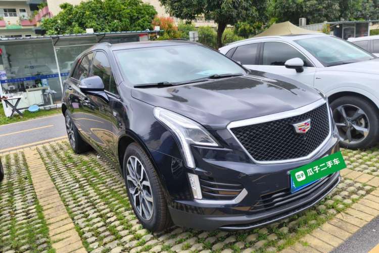 Used Cadillac XT5 2021 28T Four-Wheel Drive Leading Sport Model Front Right 45 Deg