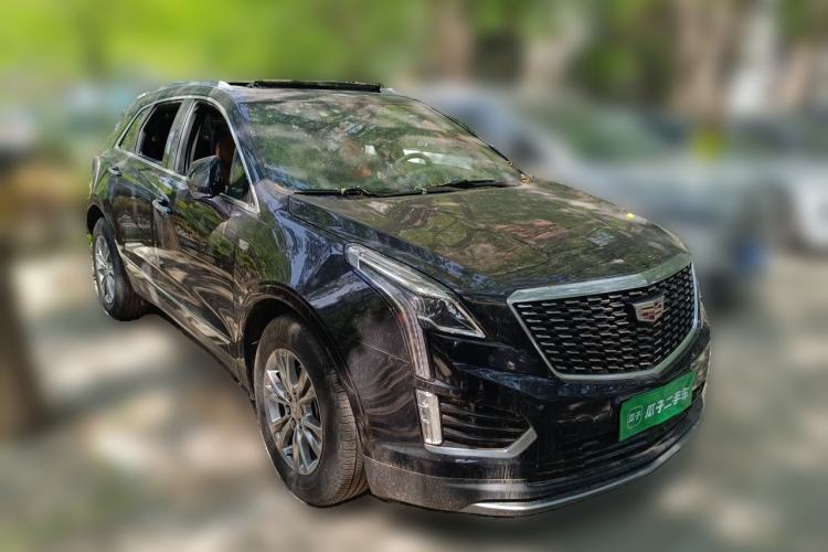 Used Cadillac XT5 2021 2.0T Two-Wheel Drive Luxury Version Front Right 45 Deg