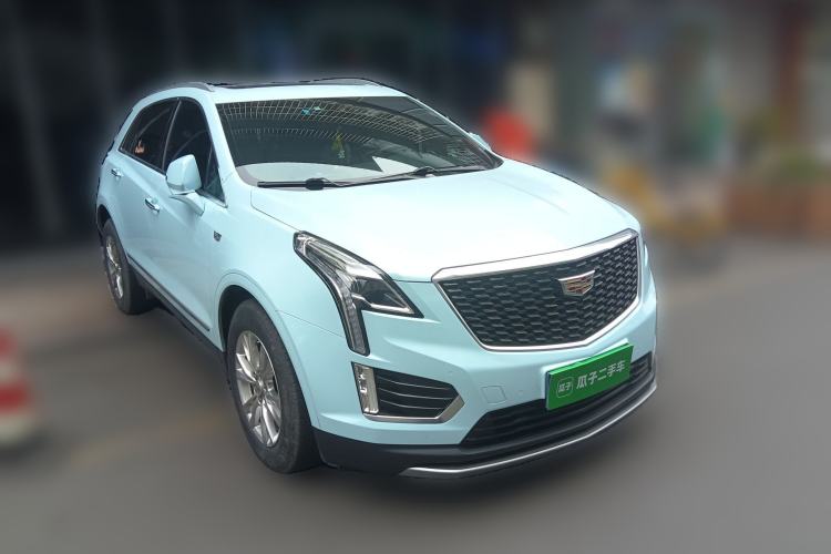 Used Cadillac XT5 2021 2.0T Two-Wheel Drive Luxury Version Front Right 45 Deg