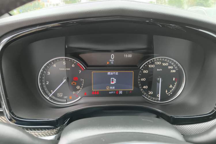 Used Cadillac XT5 2021 28T Four-Wheel Drive Leading Sport Model Instrument Cluster