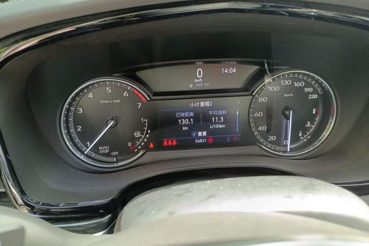 Used Cadillac XT5 2021 2.0T Two-Wheel Drive Luxury Version Instrument Cluster
