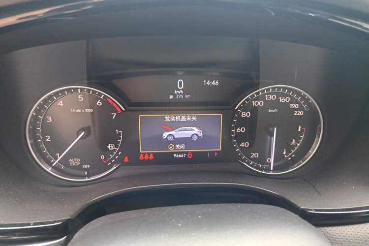 Used Cadillac XT5 2021 2.0T Two-Wheel Drive Luxury Version Instrument Cluster