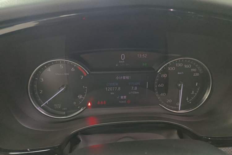 Used Cadillac XT5 2021 2.0T Two-Wheel Drive Luxury Version Instrument Cluster