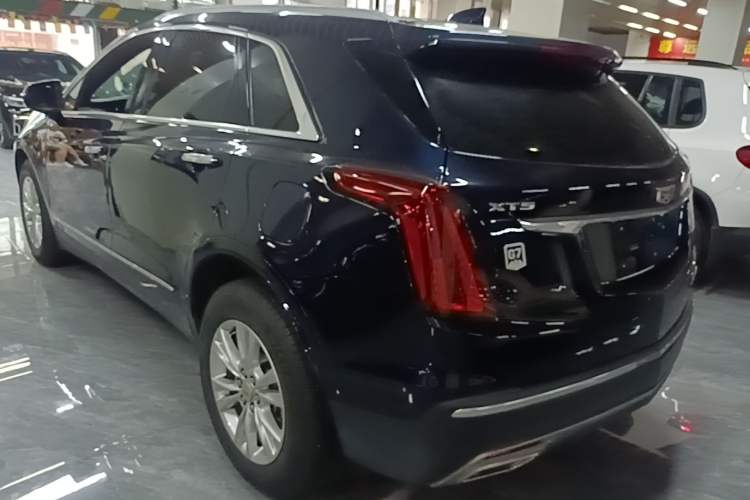 Used Cadillac XT5 2021 2.0T Two-Wheel Drive Luxury Version Rear Left 45 Deg