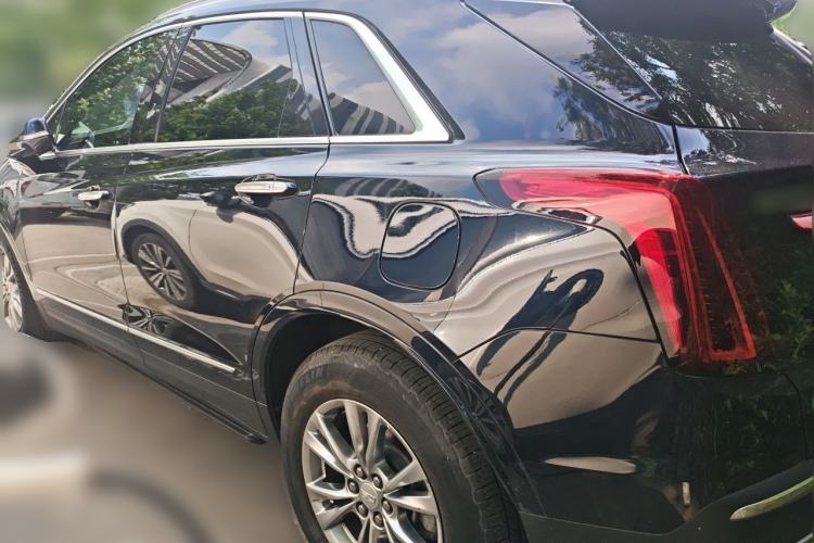 Used Cadillac XT5 2021 2.0T Two-Wheel Drive Luxury Version Rear Left 45 Deg