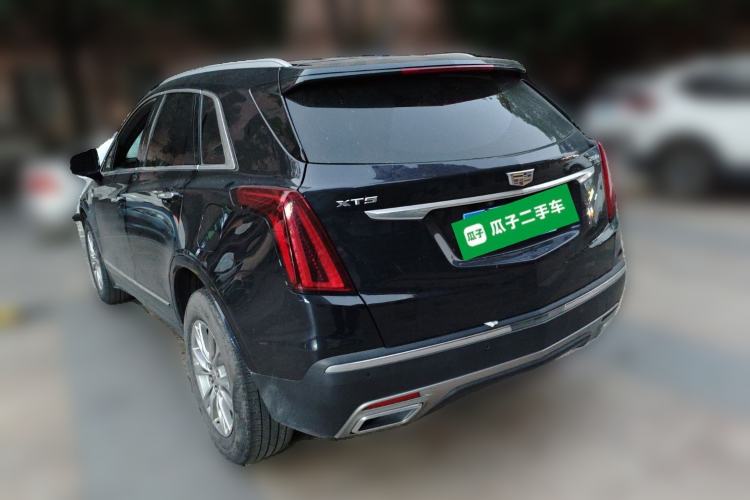 Used Cadillac XT5 2021 2.0T Two-Wheel Drive Luxury Version Rear Left 45 Deg