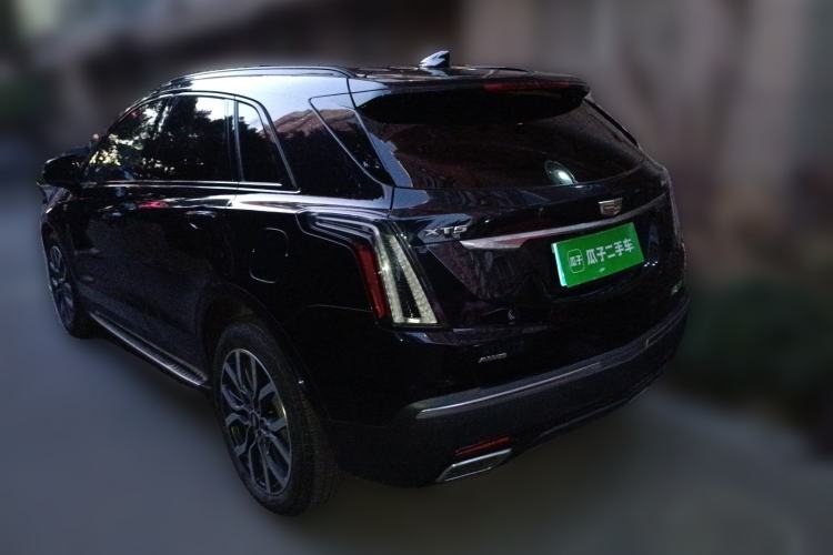 Used Cadillac XT5 2021 2.0T Four-Wheel Drive Premium Edition Rear Left 45 Deg