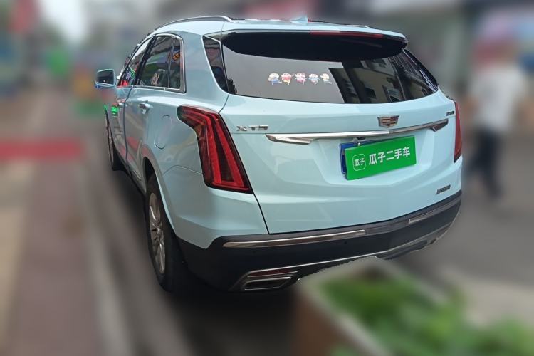 Used Cadillac XT5 2021 2.0T Two-Wheel Drive Luxury Version Rear Left 45 Deg