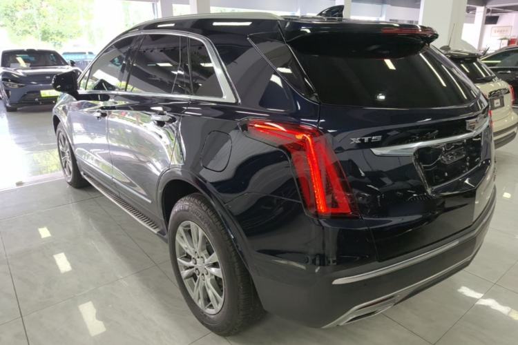 Used Cadillac XT5 2021 2.0T Two-Wheel Drive Luxury Version Rear Left 45 Deg