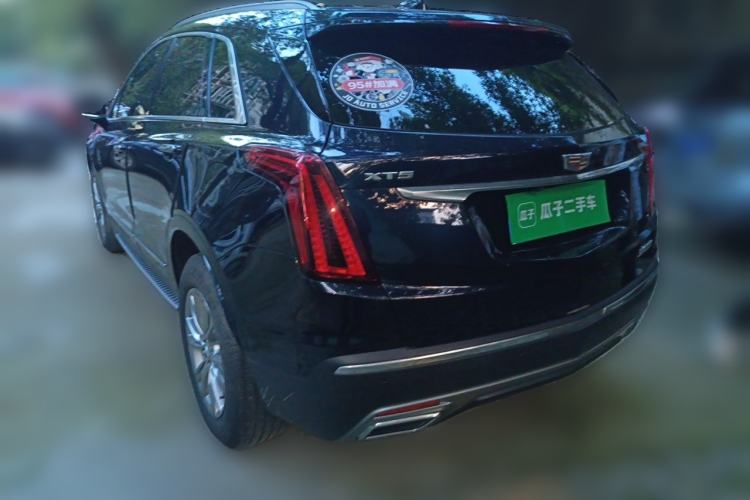 Used Cadillac XT5 2021 2.0T Two-Wheel Drive Luxury Version Rear Left 45 Deg