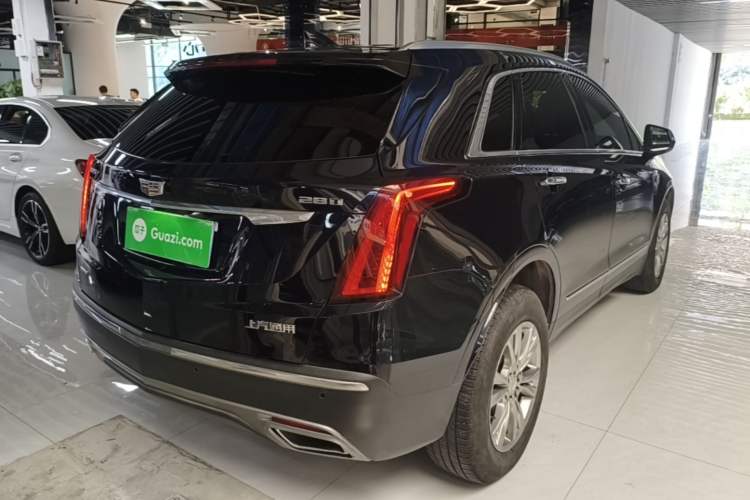 Used Cadillac XT5 2021 28T Four-Wheel Drive Luxury Version Rear Right 45 Deg