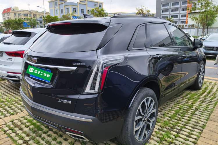 Used Cadillac XT5 2021 28T Four-Wheel Drive Leading Sport Model Rear Right 45 Deg