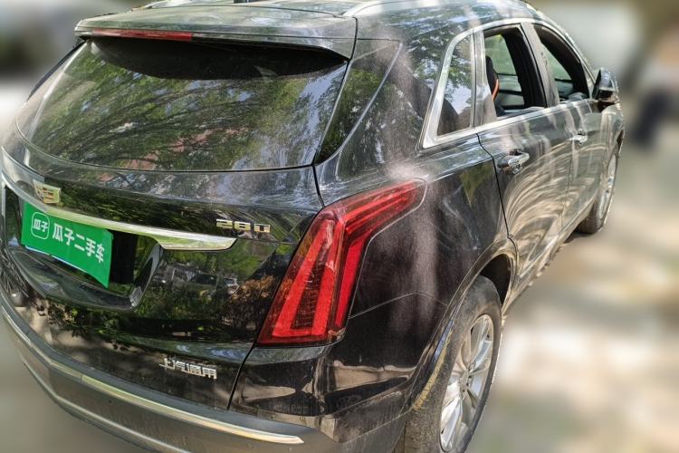 Used Cadillac XT5 2021 2.0T Two-Wheel Drive Luxury Version Rear Right 45 Deg