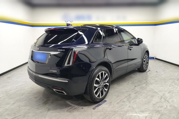Used Cadillac XT5 2021 2.0T Four-Wheel-Drive Platinum Edition Rear Right 45 Deg