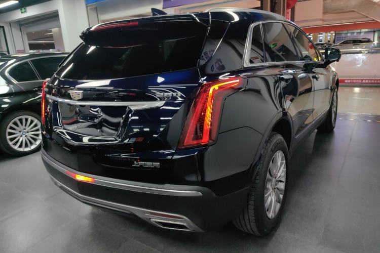 Used Cadillac XT5 2021 2.0T Two-Wheel Drive Luxury Version Rear Right 45 Deg