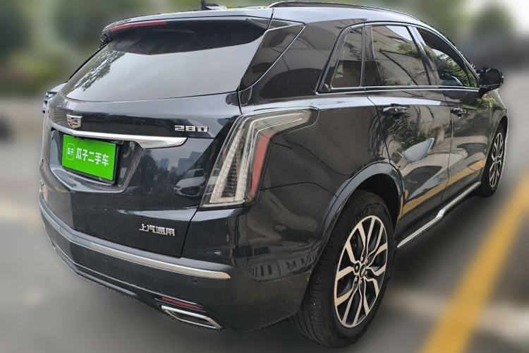 Used Cadillac XT5 2021 28T Four-Wheel Drive Platinum Sport Edition Rear Right 45 Deg