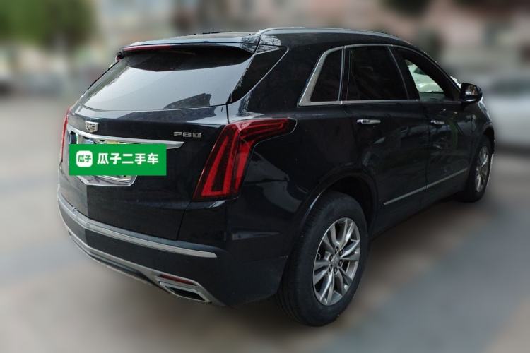 Used Cadillac XT5 2021 2.0T Two-Wheel Drive Luxury Version Rear Right 45 Deg